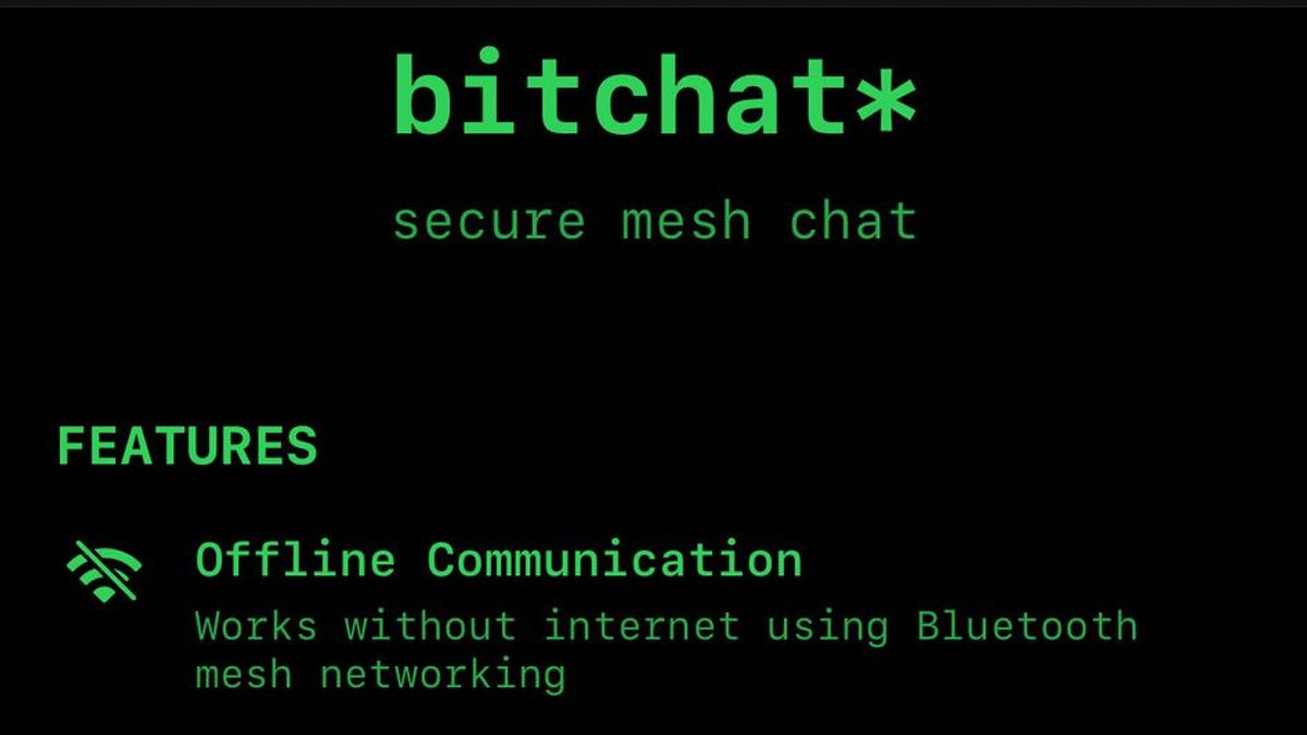 Jack Dorsey Kembangkan Aplikasi BitChat