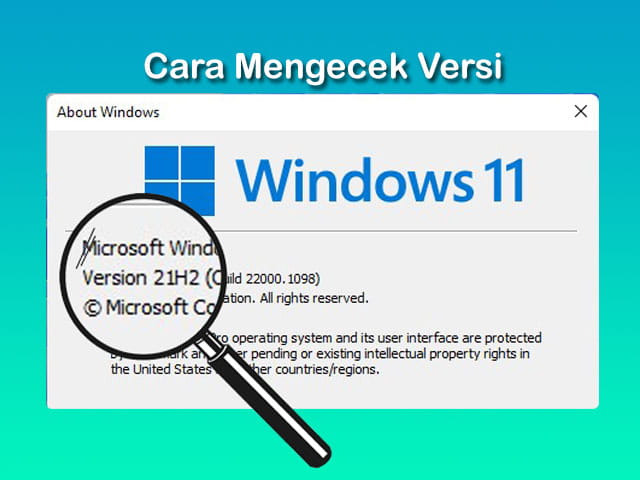 Cara Mudah Cek Versi Windows