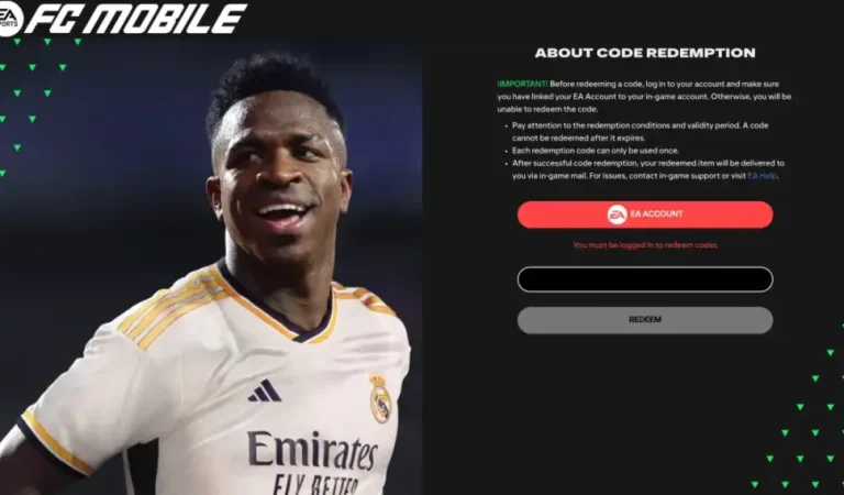 Cara Klaim Redeem FC Mobile