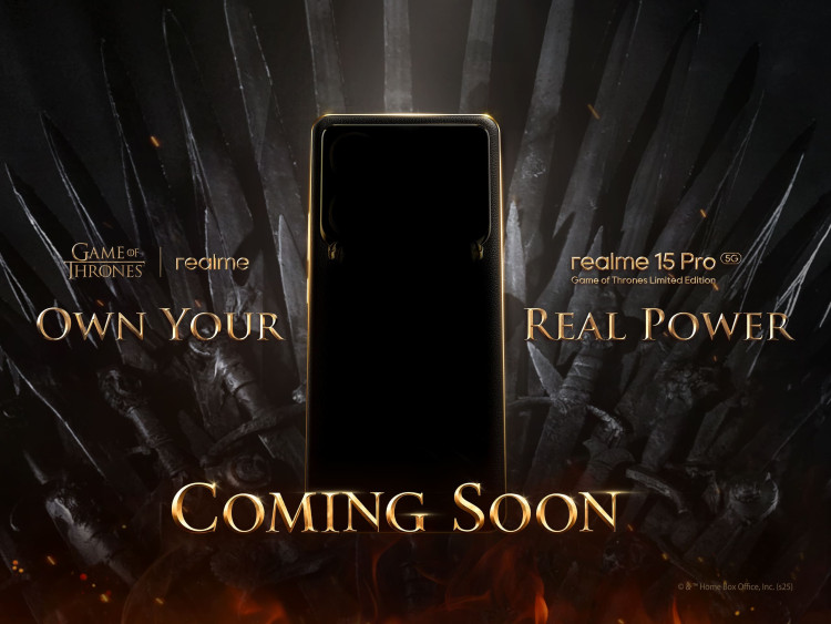 Realme 15 Pro Edisi Game of Thrones