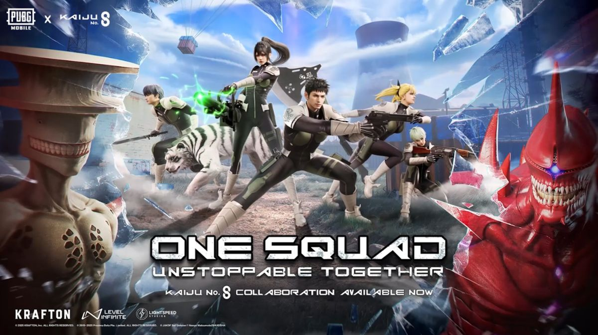 Skin Kaiju No.8 PUBG Mobile