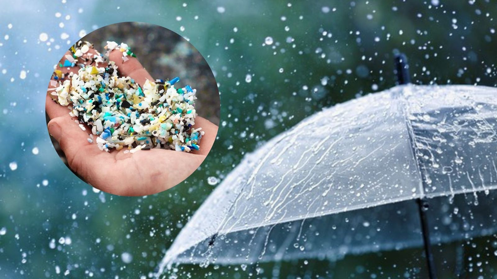 Mikroplastik Terdeteksi dalam Air Hujan