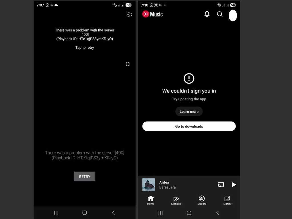 YouTube Error, Pengguna Keluhkan Gangguan
