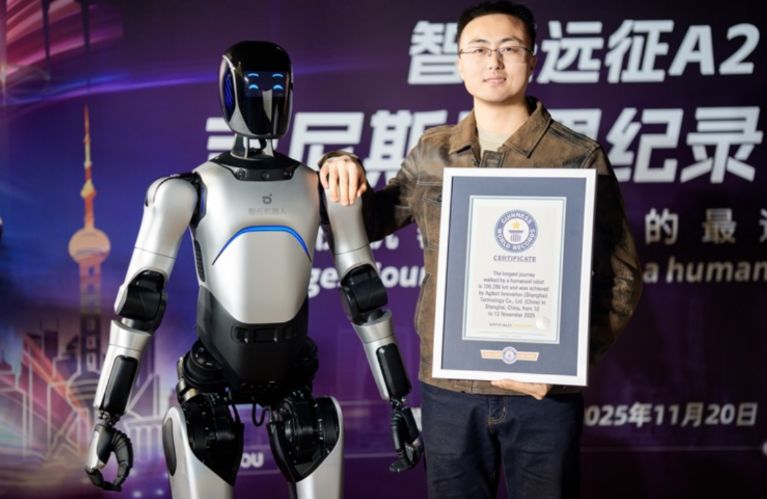 Robot Tahan Lama Pecahkan Rekor