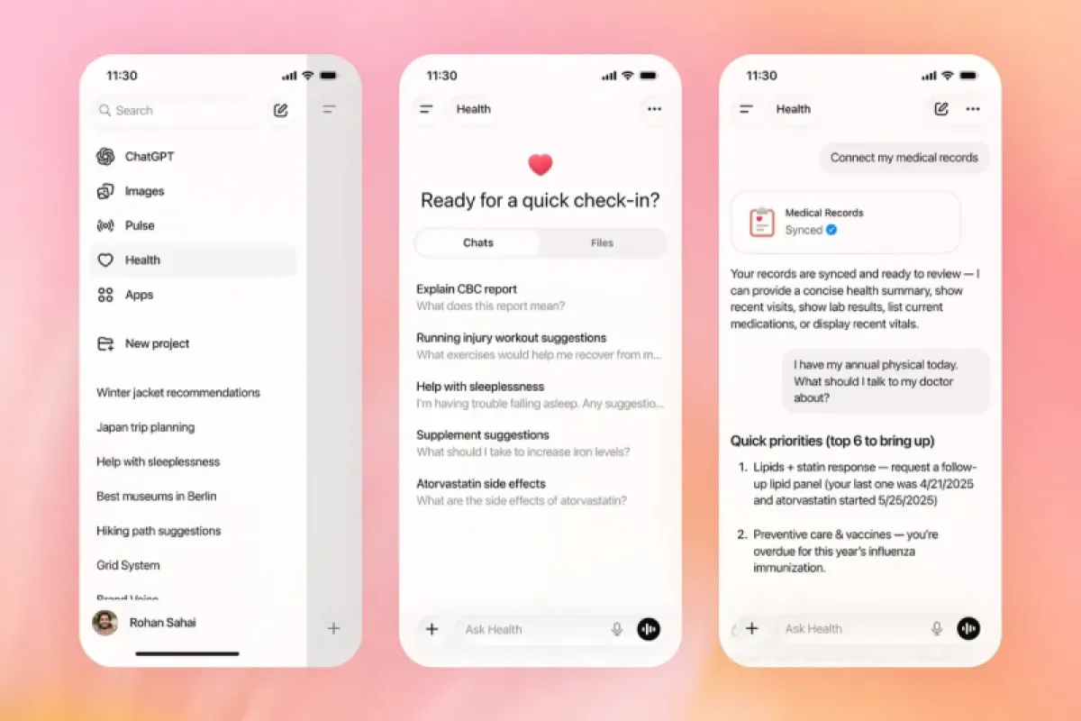 ChatGPT Health Resmi Meluncur