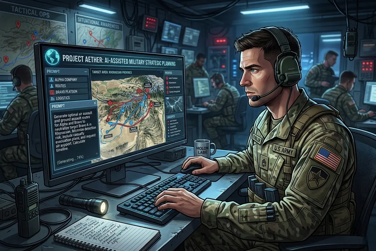 AI Digunakan AS Serang Iran