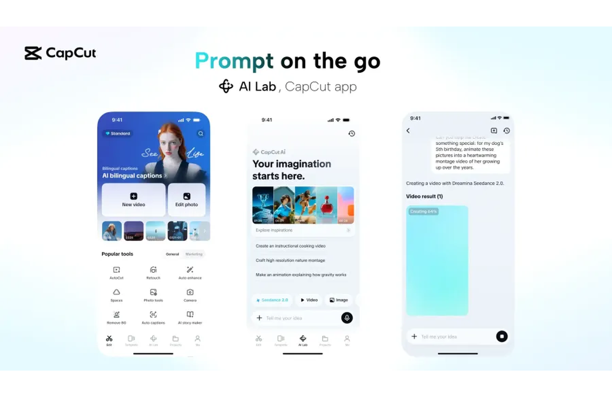 CapCut Hadirkan AI Seedance 2.0