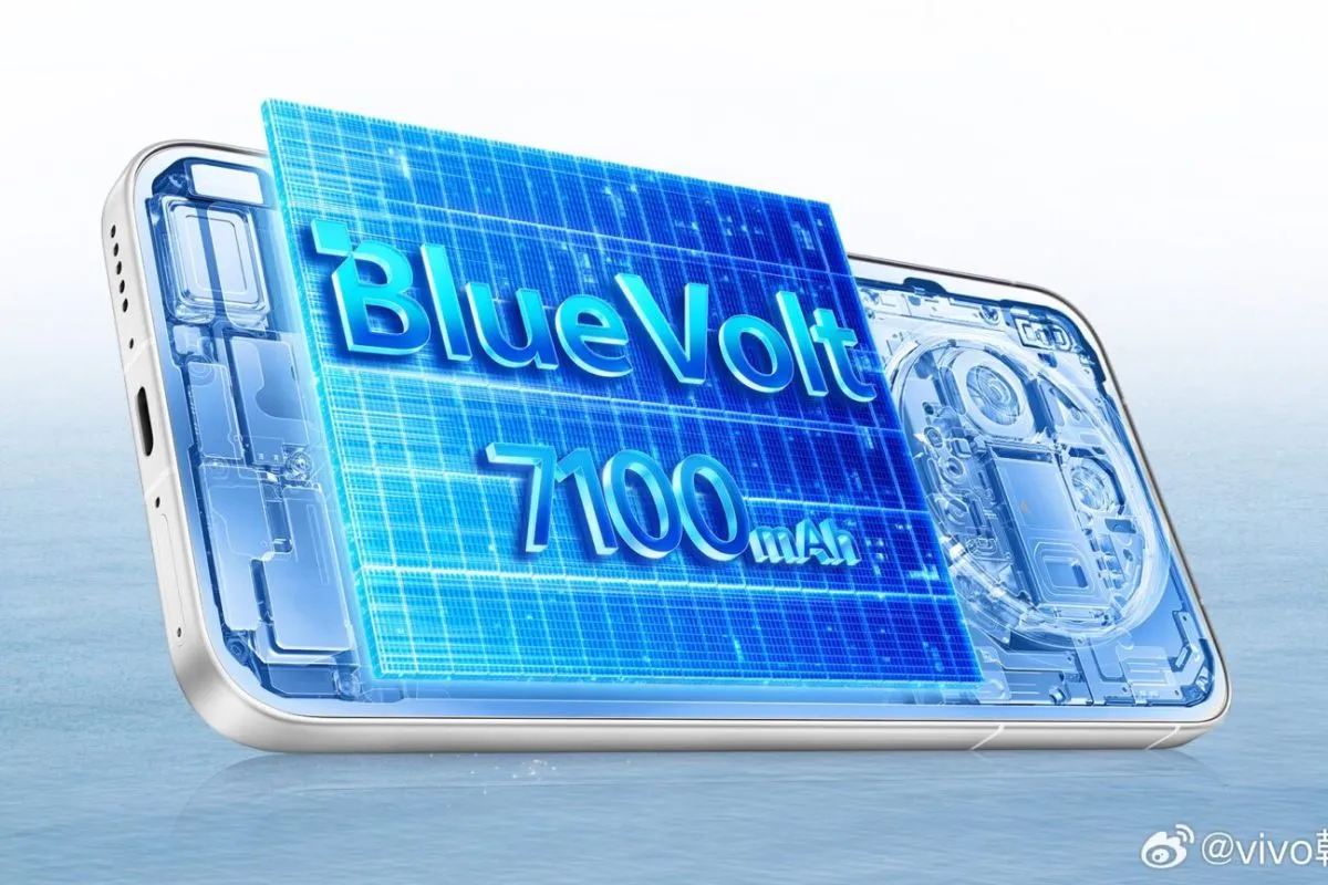 Vivo X300s Baterai Raksasa