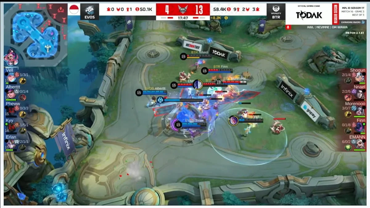 Bigetron Hentikan Dominasi EVOS