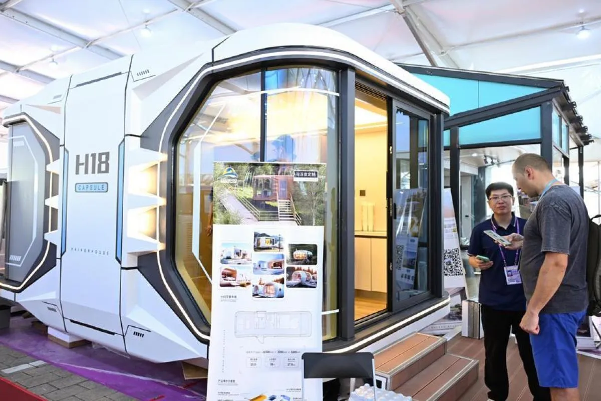 Bangunan Modular China Mendunia