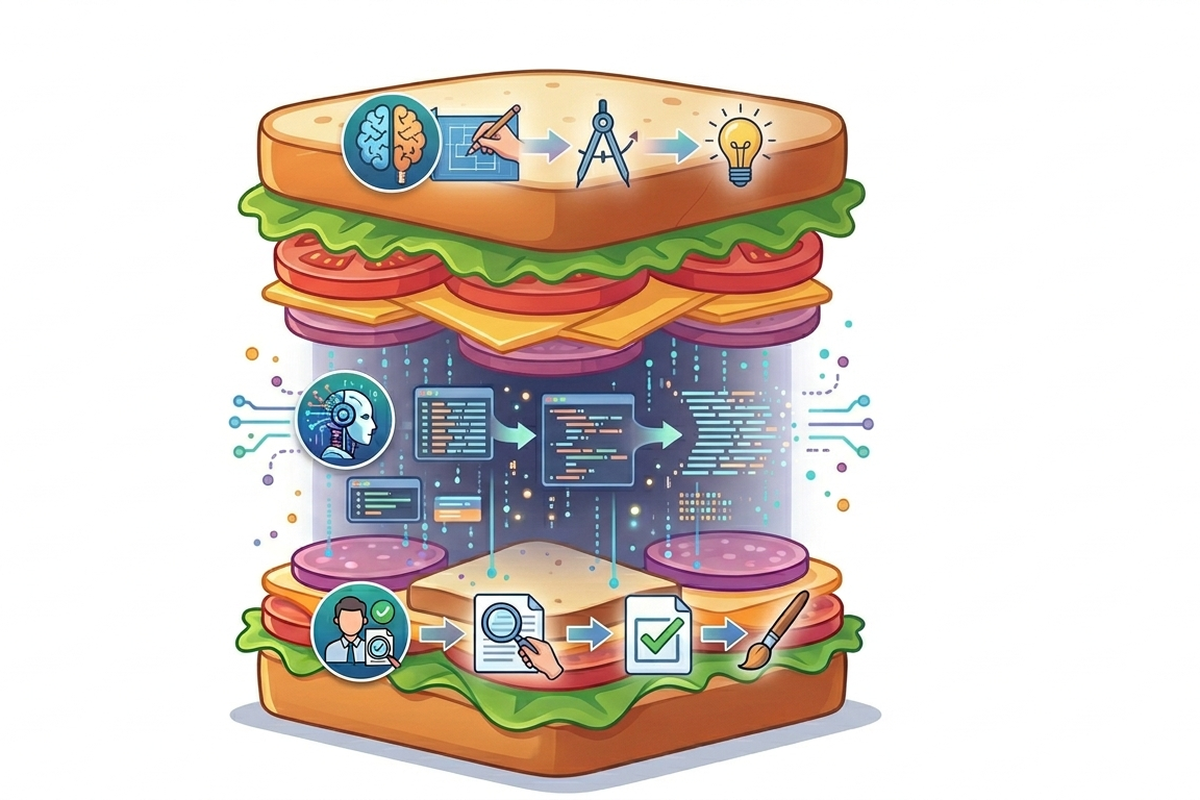AI Sandwich Jaga Kendali Manusia