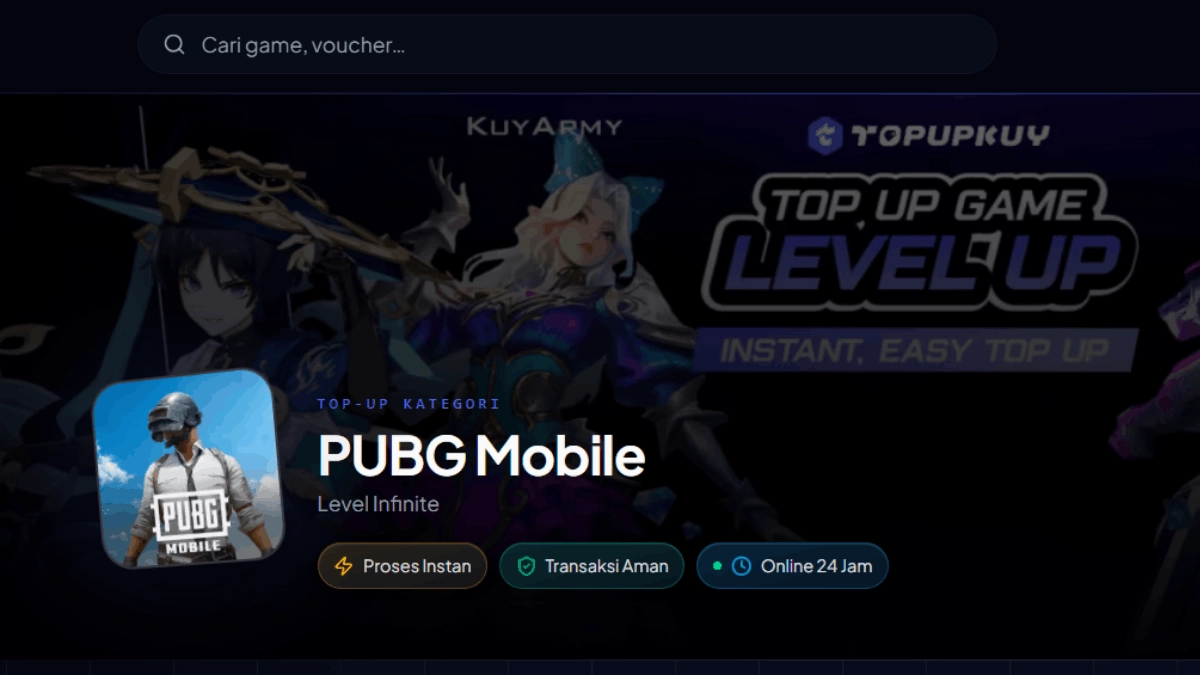 TopupKuy Permudah Top Up UC