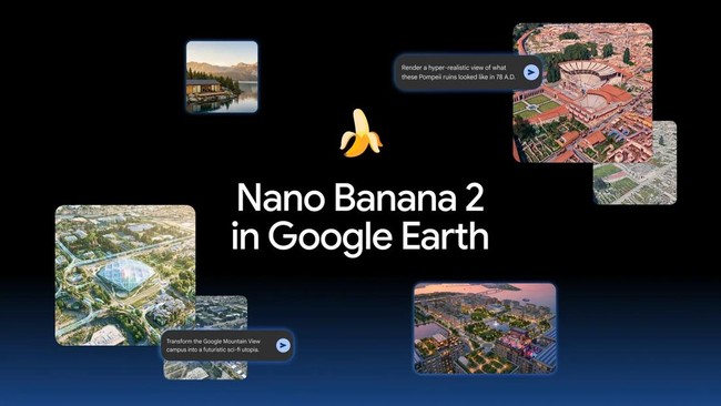 Nano Banana Ditarik Google Earth
