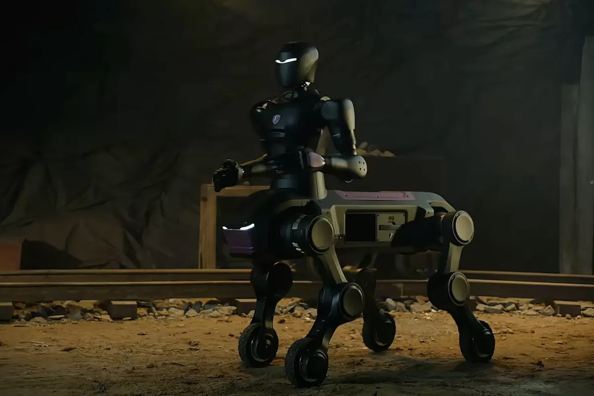 Robot Centaur untuk Area Berbahaya