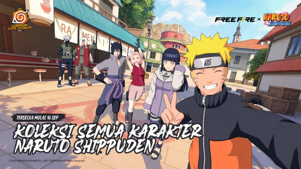 Free Fire Naruto Kembali Menggila