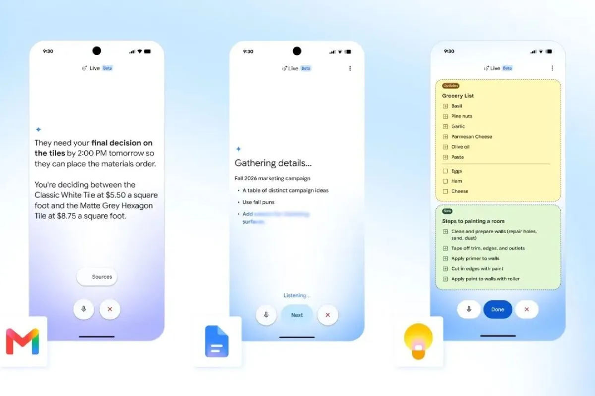 Google Perkuat Asisten AI di Workspace