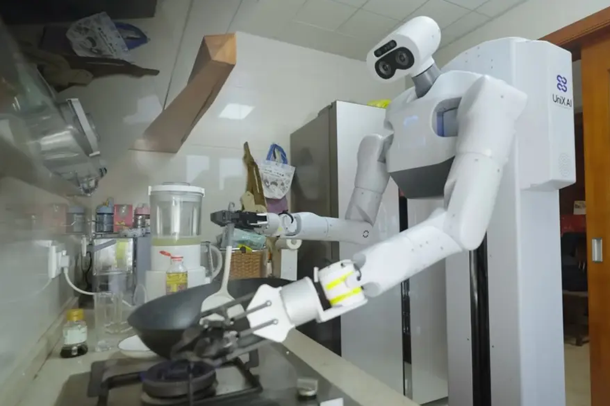 Robot China Bisa Siapkan Sarapan
