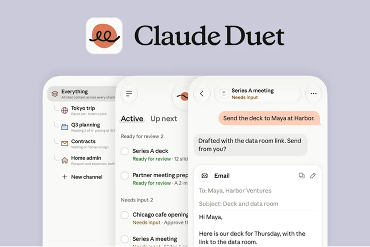 Anthropic Luncurkan Claude Duet