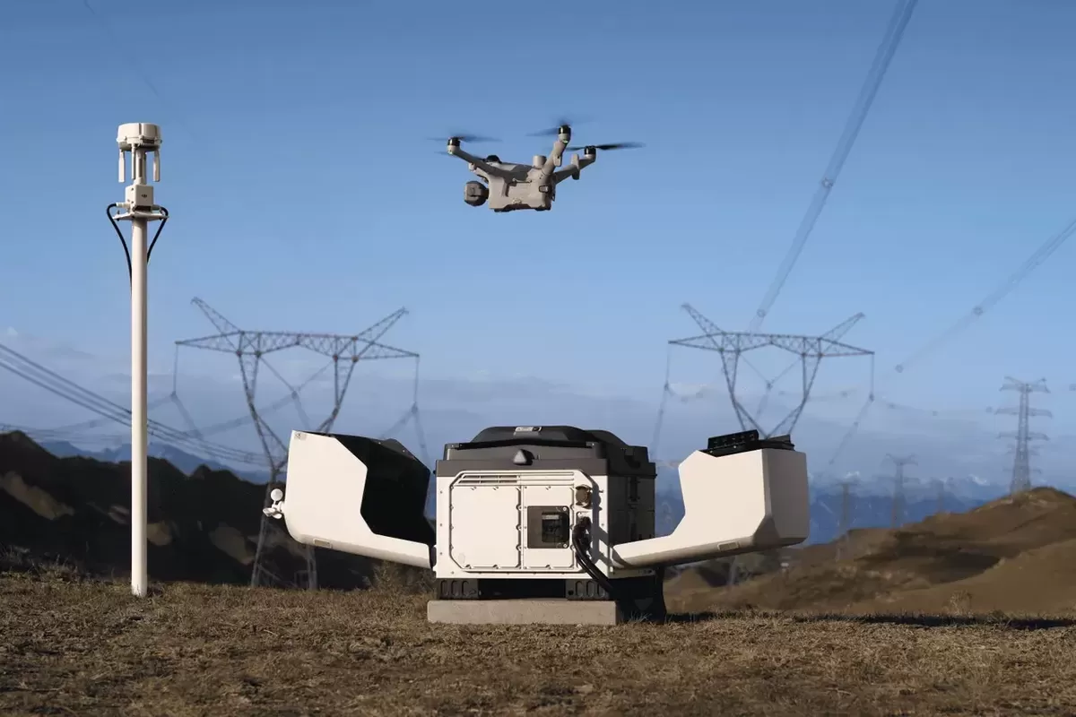 DJI Dock 4 Ganti Baterai Otomatis